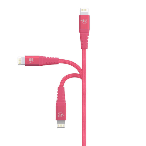 Apple MFi Certified Braided Lightning Cable - 4 Feet -