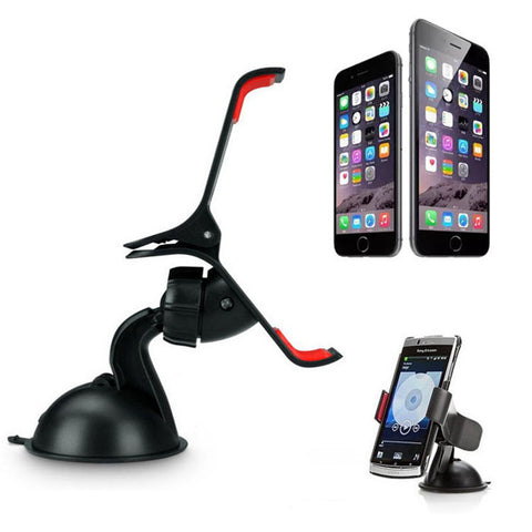 Universal Adjustable 360-degree Car Windshield Mount Holder for Cell Phone