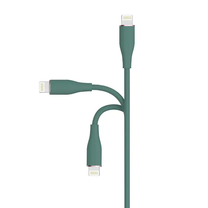 LAX Apple MFi Certified Jelly Iphone Cable- 4 Feet