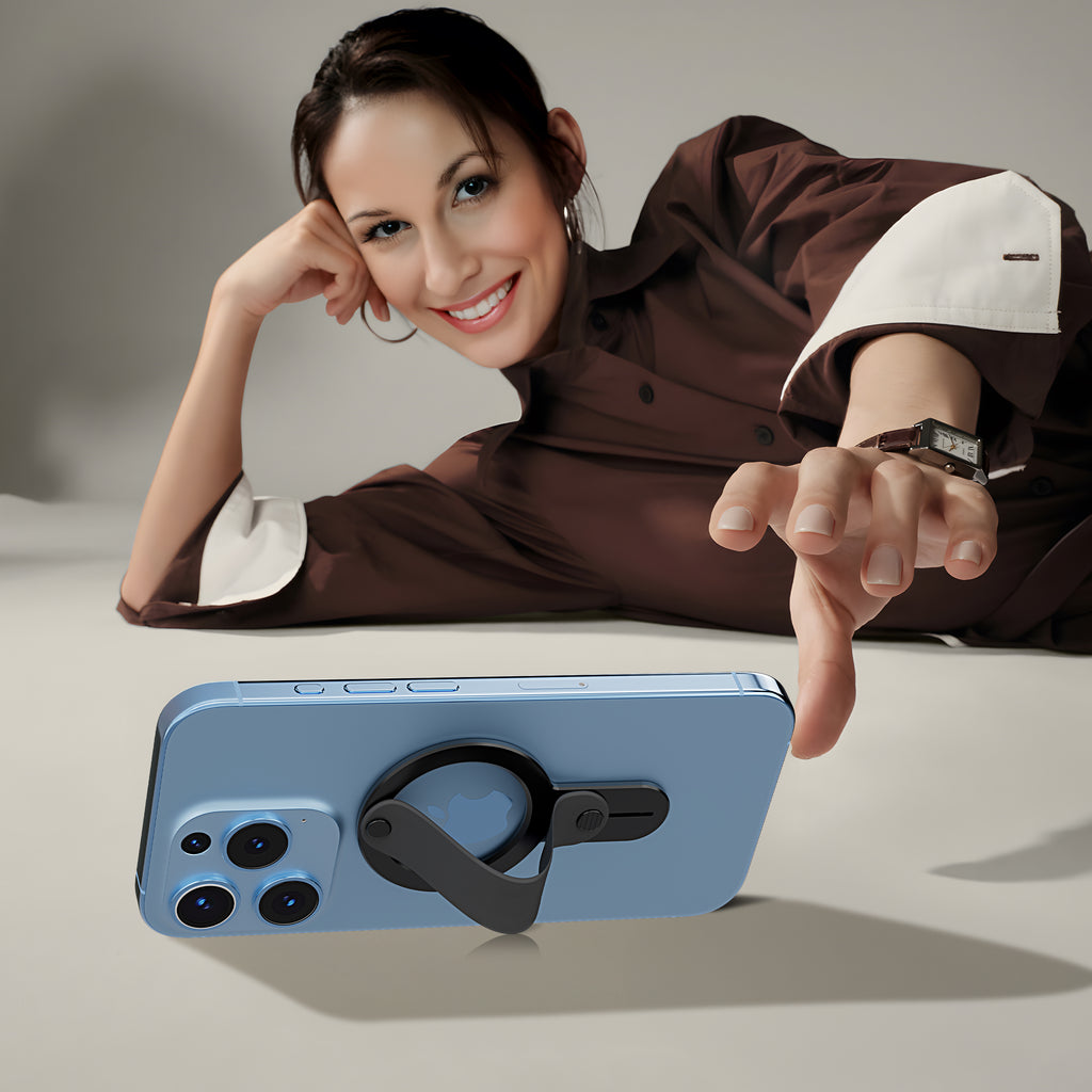 Magnetic Grip Ring Stand—MagSafe Compatible