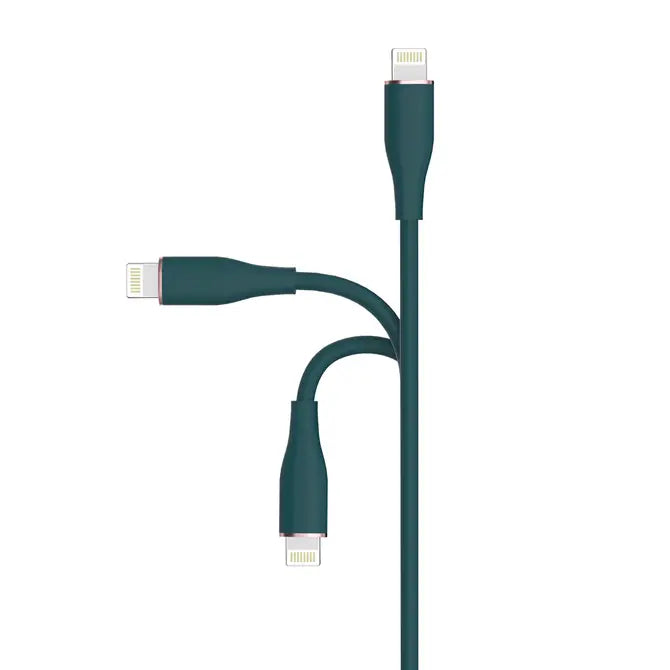 LAX Apple MFi Certified Jelly Iphone Cable- 4 Feet