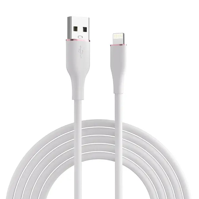 LAX Apple MFi Certified Jelly Iphone Cable- 4 Feet
