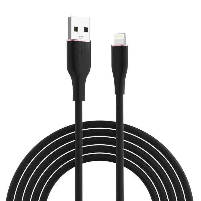 LAX Apple MFi Certified Jelly Iphone Cable- 4 Feet