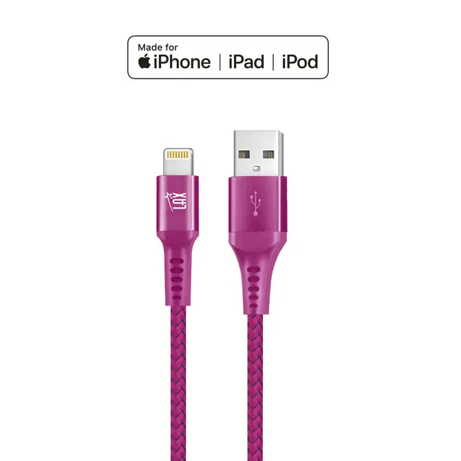LAX Apple MFi Certified Iphone Cables - 4ft