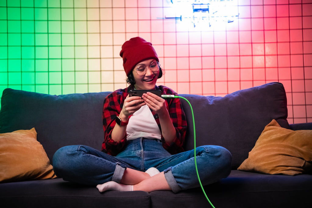 4-in-1 USB-A/C to USB-C/Iphone Cable