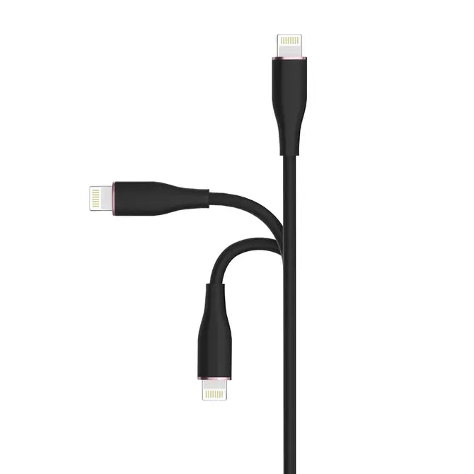 LAX Apple MFi Certified Jelly Iphone Cable- 4 Feet
