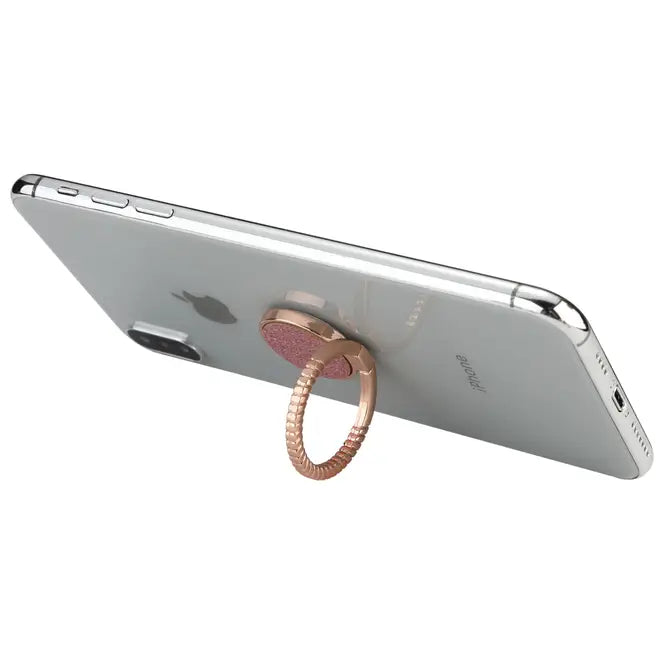 LAX Sparkle Ring Holder Kick-Stand - Rose Gold