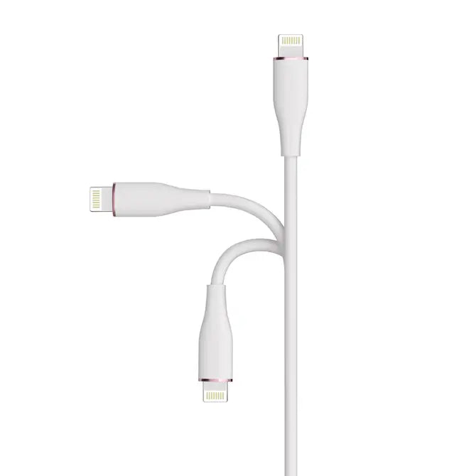 LAX Apple MFi Certified Jelly Iphone Cable- 4 Feet