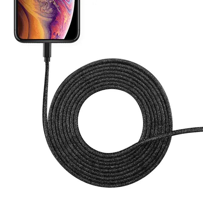 Apple MFi Certified Glitter Iphone Cable - 10 Feet