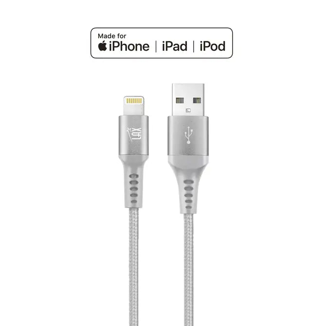 LAX Apple MFi Certified Iphone Cables - 4ft