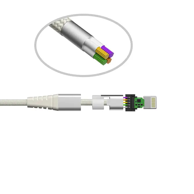 Apple MFi Certified Braided Nylon USB to Iphone Cable-4ft