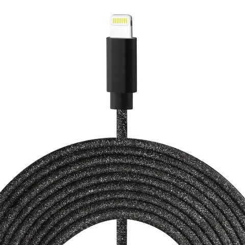 Apple MFi Certified Glitter Lightning Cable - 10 Feet