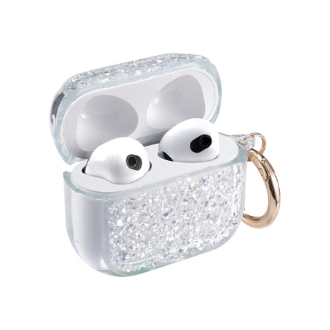 AirPods Gen 3 Case - Glitter - Silver