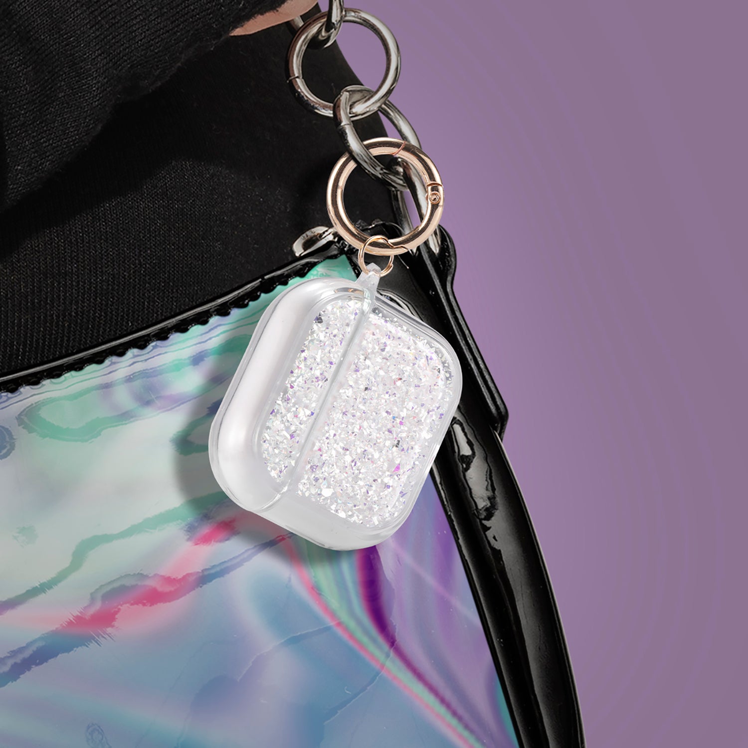 AirPods Gen 3 Case - Glitter - Silver