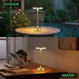 Modern Dimmable Touch LED Table Lamp – 3 Light Modes, USB-C Rechargeable, 2000mAh Battery – Warm/Cool/Mixed White – Sleek Aluminum Design for Bedroom, Office & More