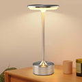 Modern Dimmable Touch LED Table Lamp – 3 Light Modes, USB-C Rechargeable, 2000mAh Battery – Warm/Cool/Mixed White – Sleek Aluminum Design for Bedroom, Office & More
