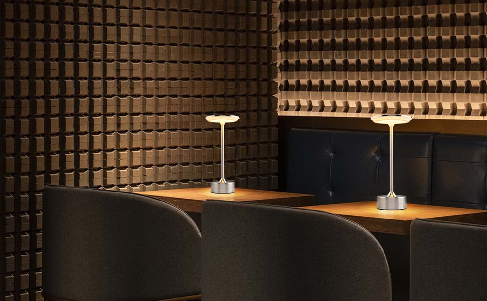 Modern Dimmable Touch LED Table Lamp – 3 Light Modes, USB-C Rechargeable, 2000mAh Battery – Warm/Cool/Mixed White – Sleek Aluminum Design for Bedroom, Office & More