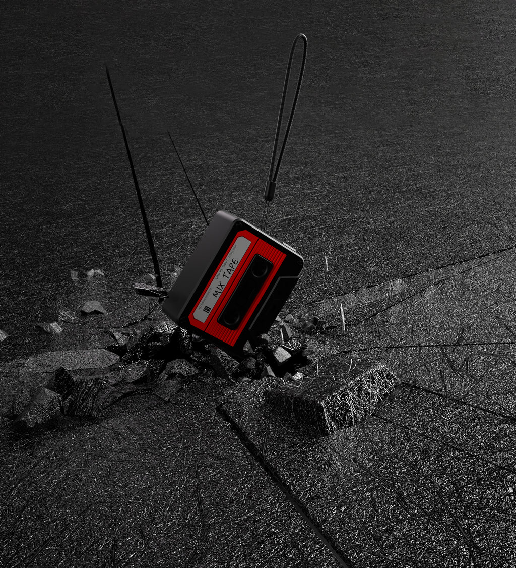 AirPods Pro Case - Cassette Mix Tape - Red