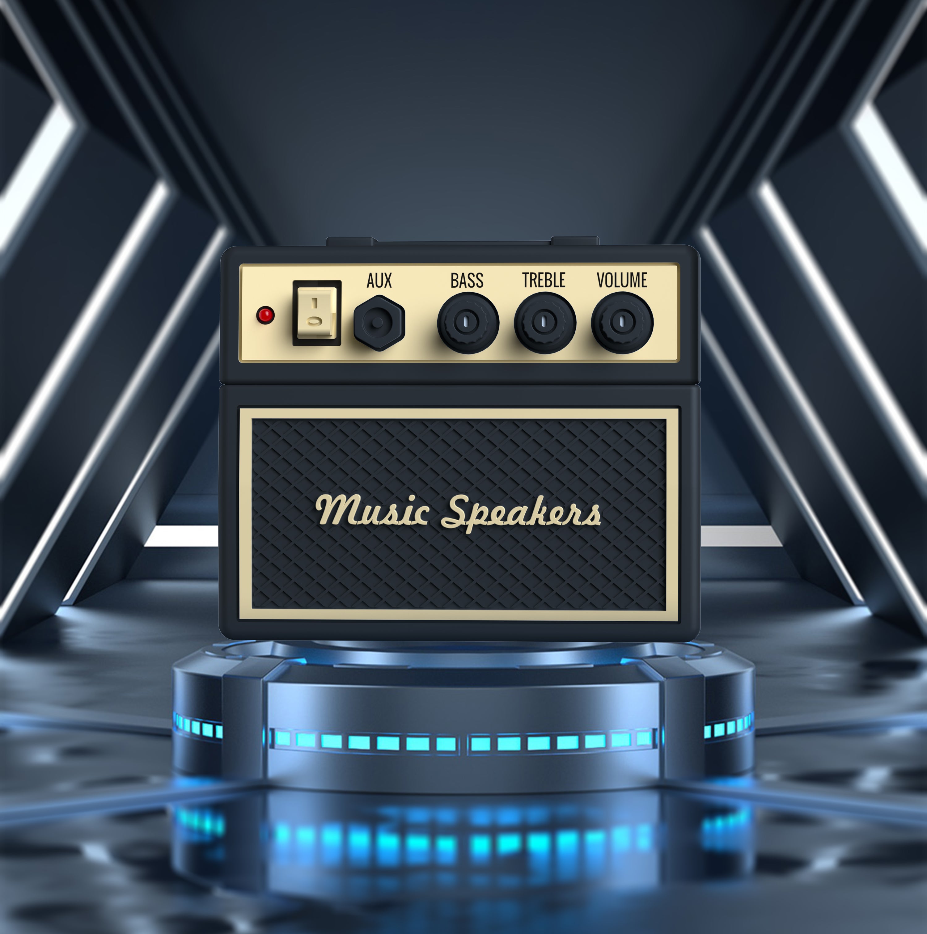 Retro Amplifier AirPods Pro Case  - Guitar Amp