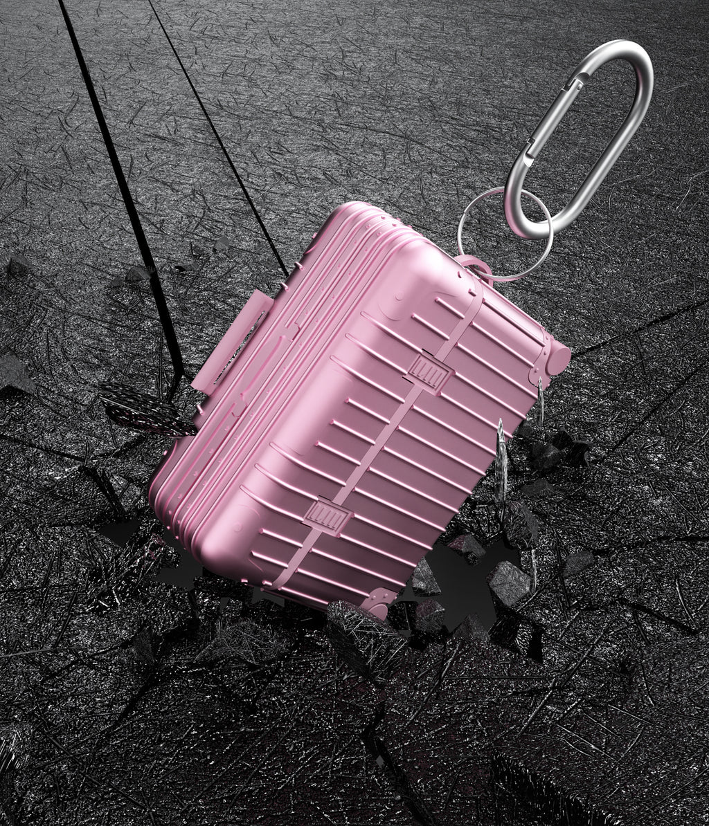 LAX AirPods Pro Case with Key Chain - Suitcase-Theme