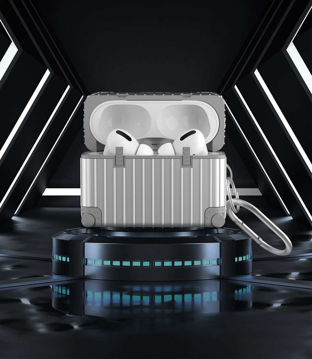 LAX AirPods Pro Case with Key Chain - Suitcase-Theme