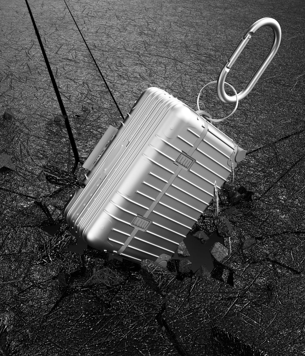 LAX AirPods Pro Case with Key Chain - Suitcase-Theme