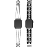 LAX Apple Watch Stylish Metallic Band - 38mm/40mm/41mm