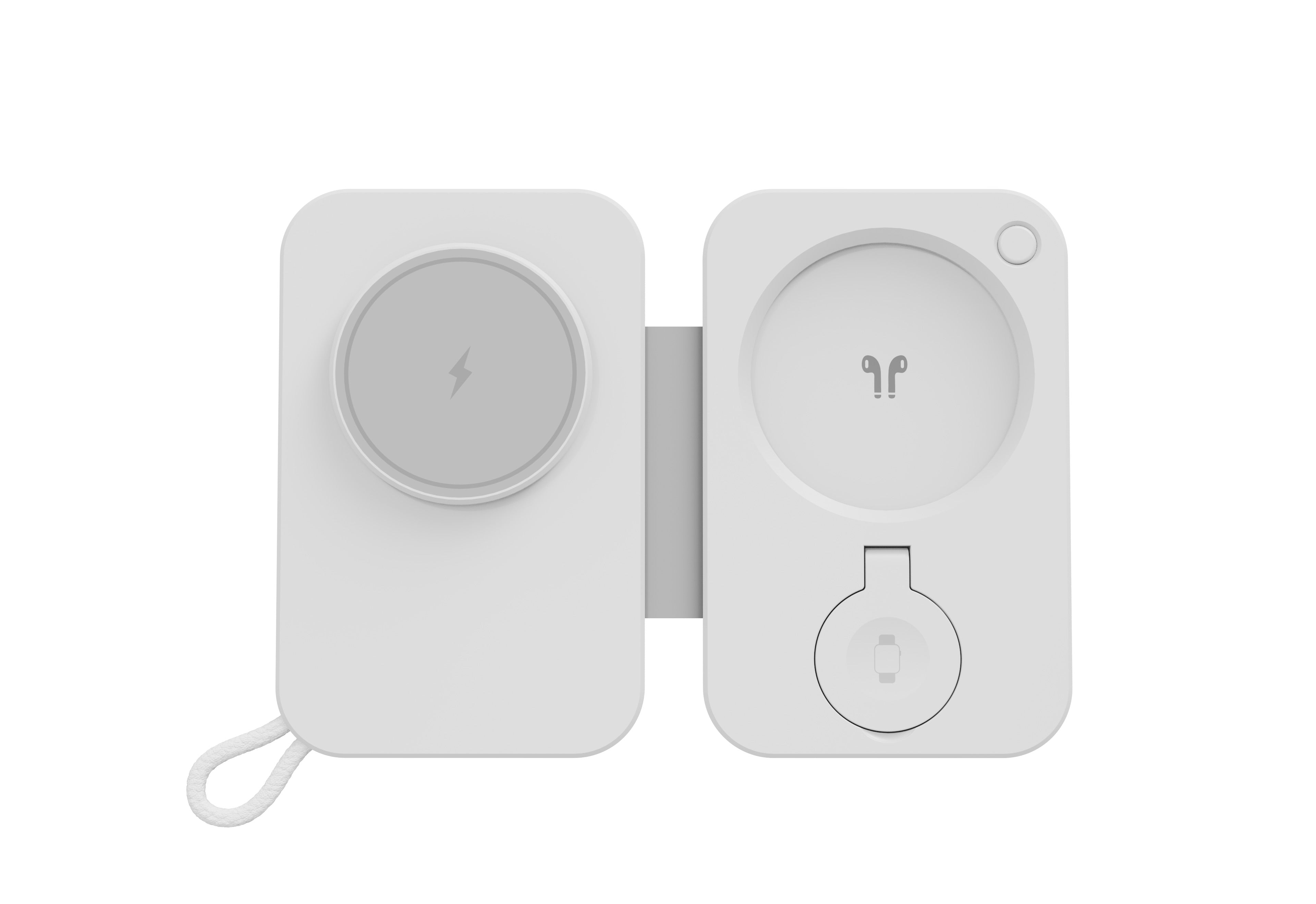 Book-Style 3-in-1 Wireless Charger