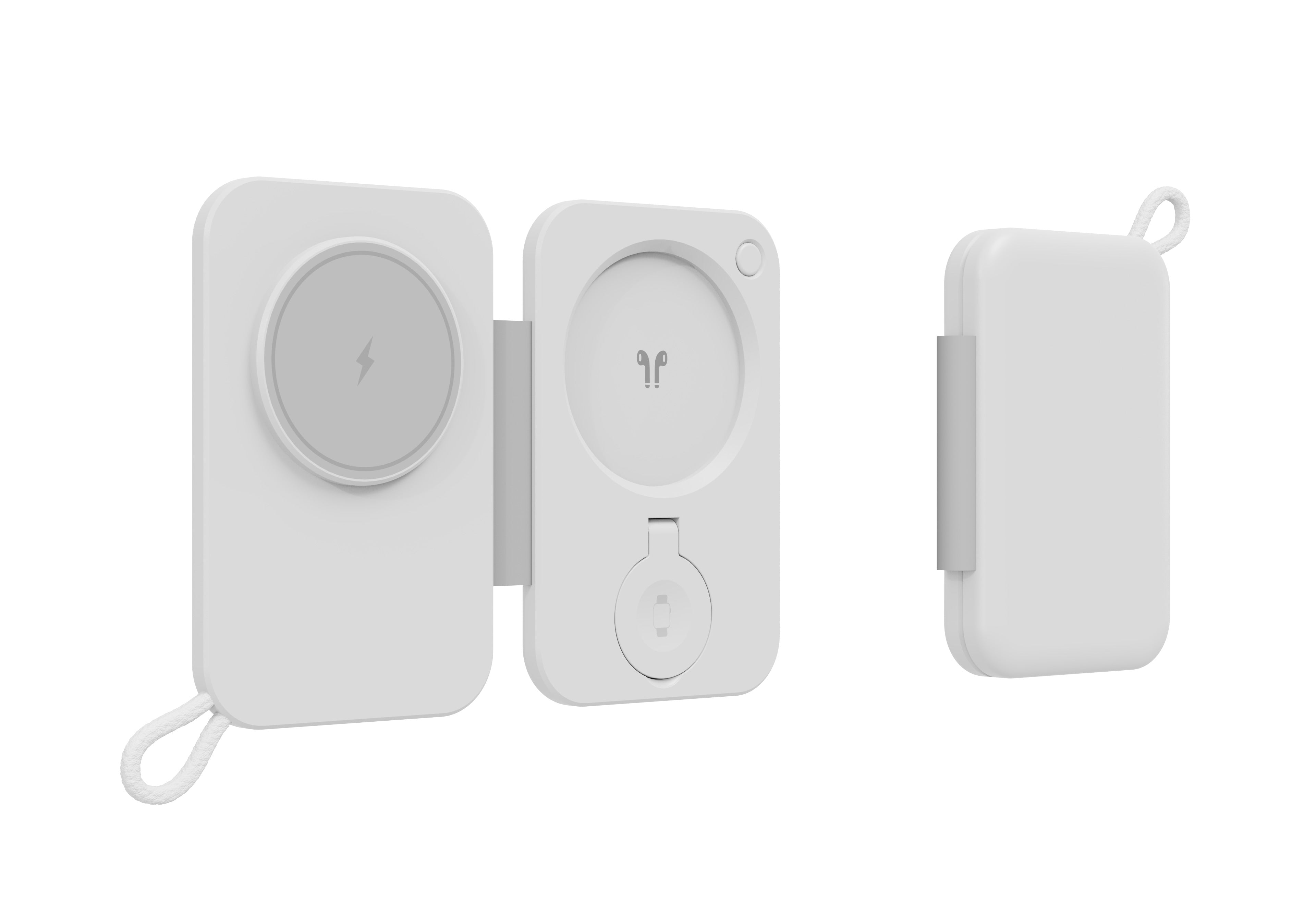 Book-Style 3-in-1 Wireless Charger