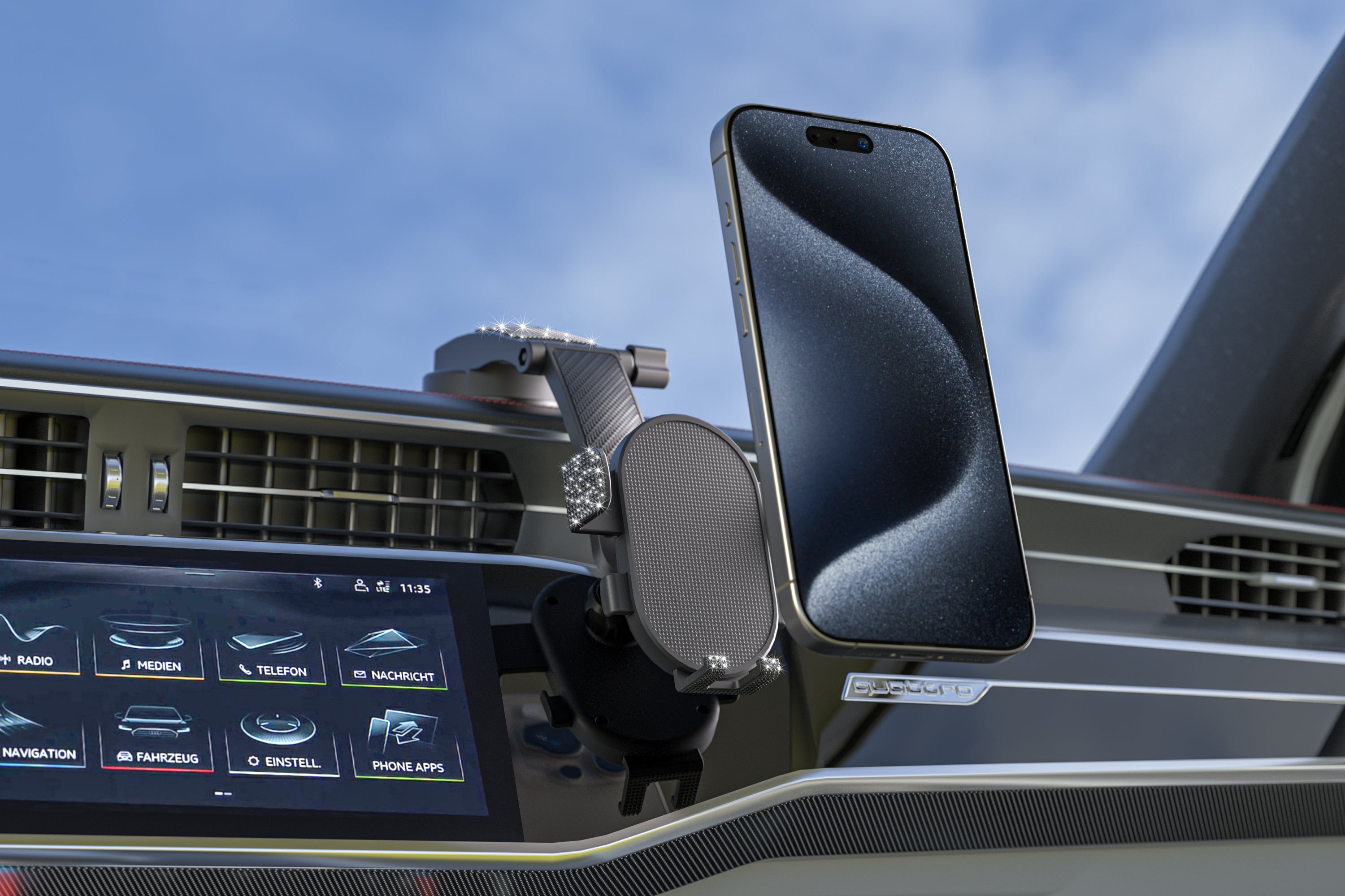 Bling Adjustable Cradle Mount