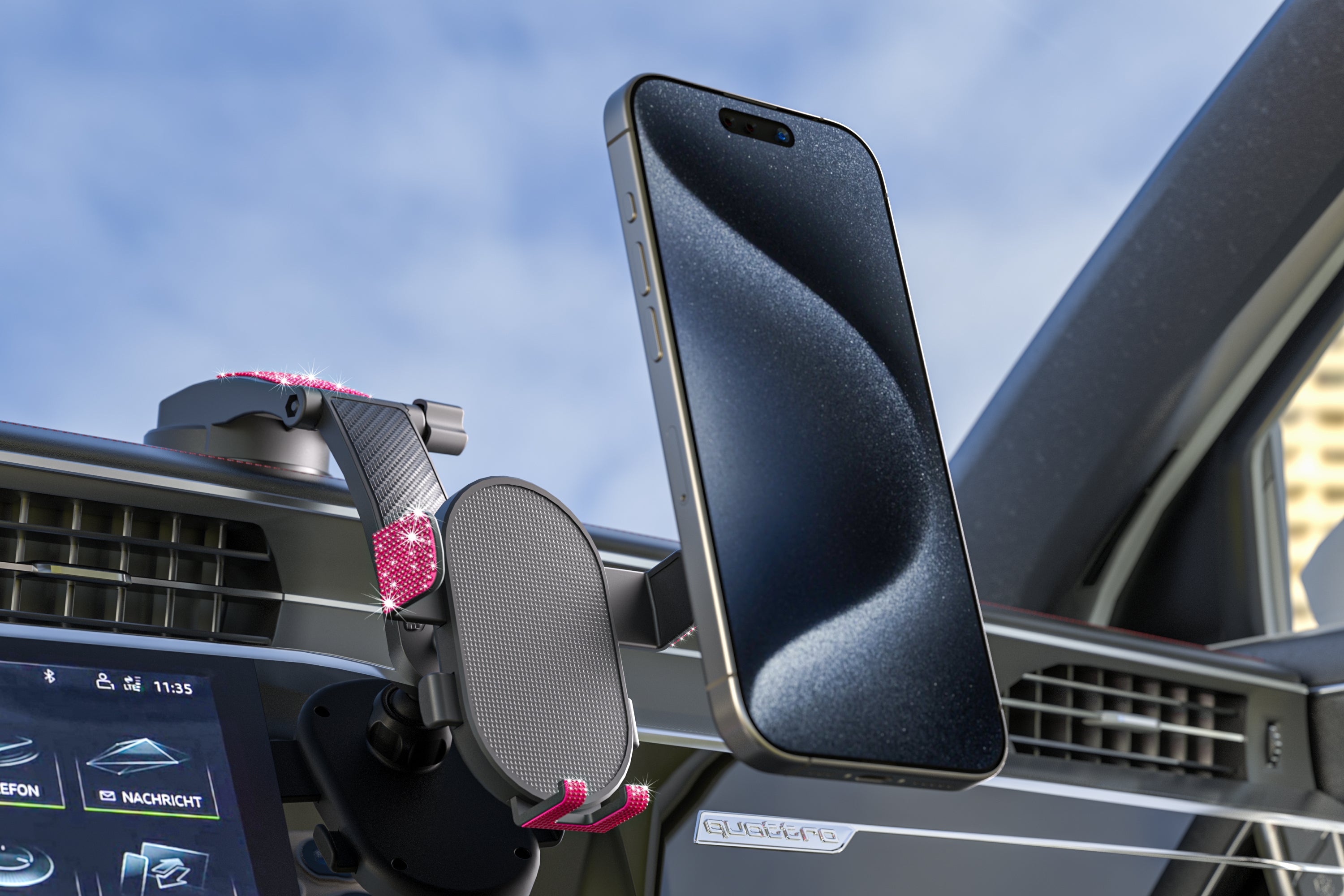 Bling Adjustable Cradle Mount