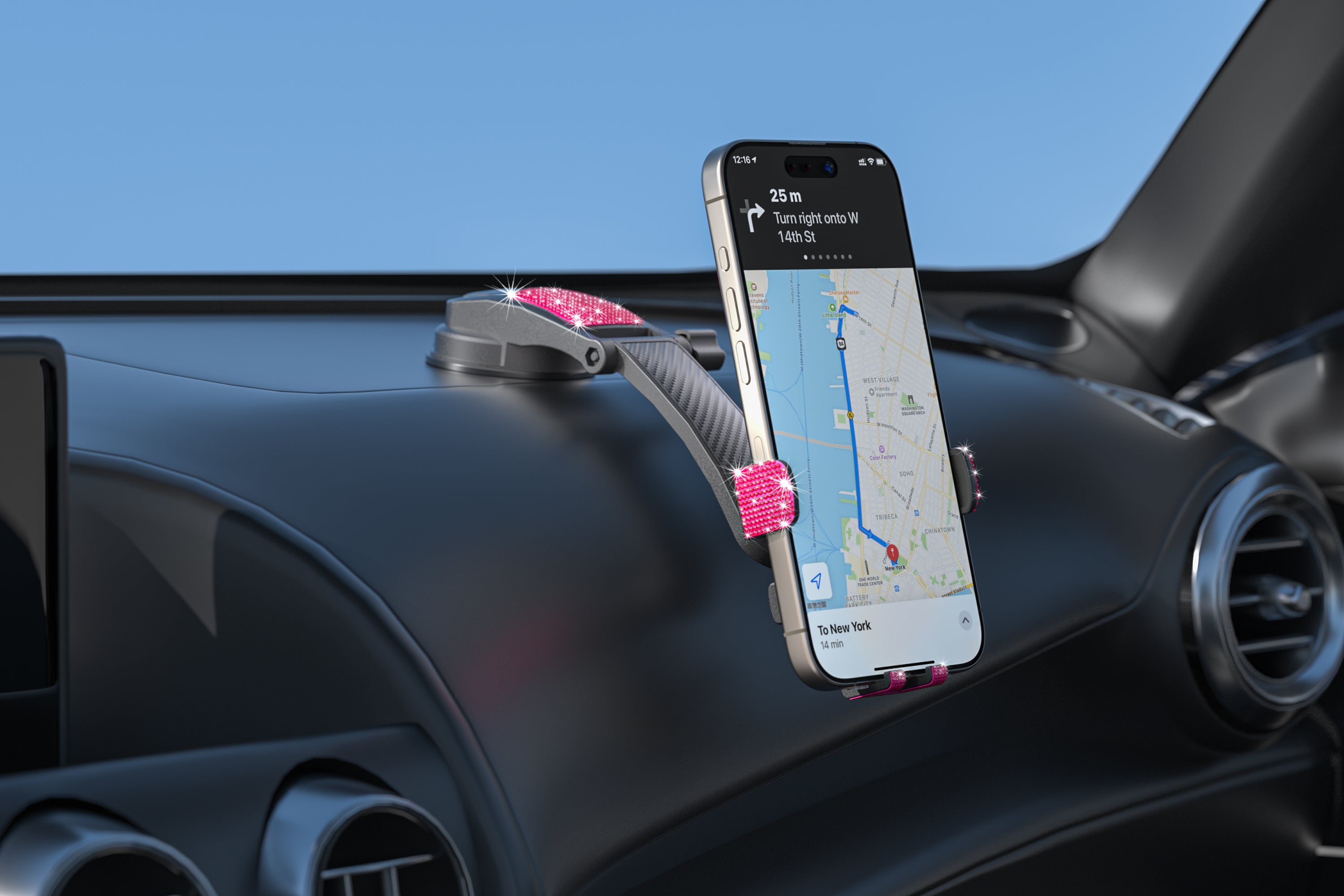 Bling Adjustable Cradle Mount