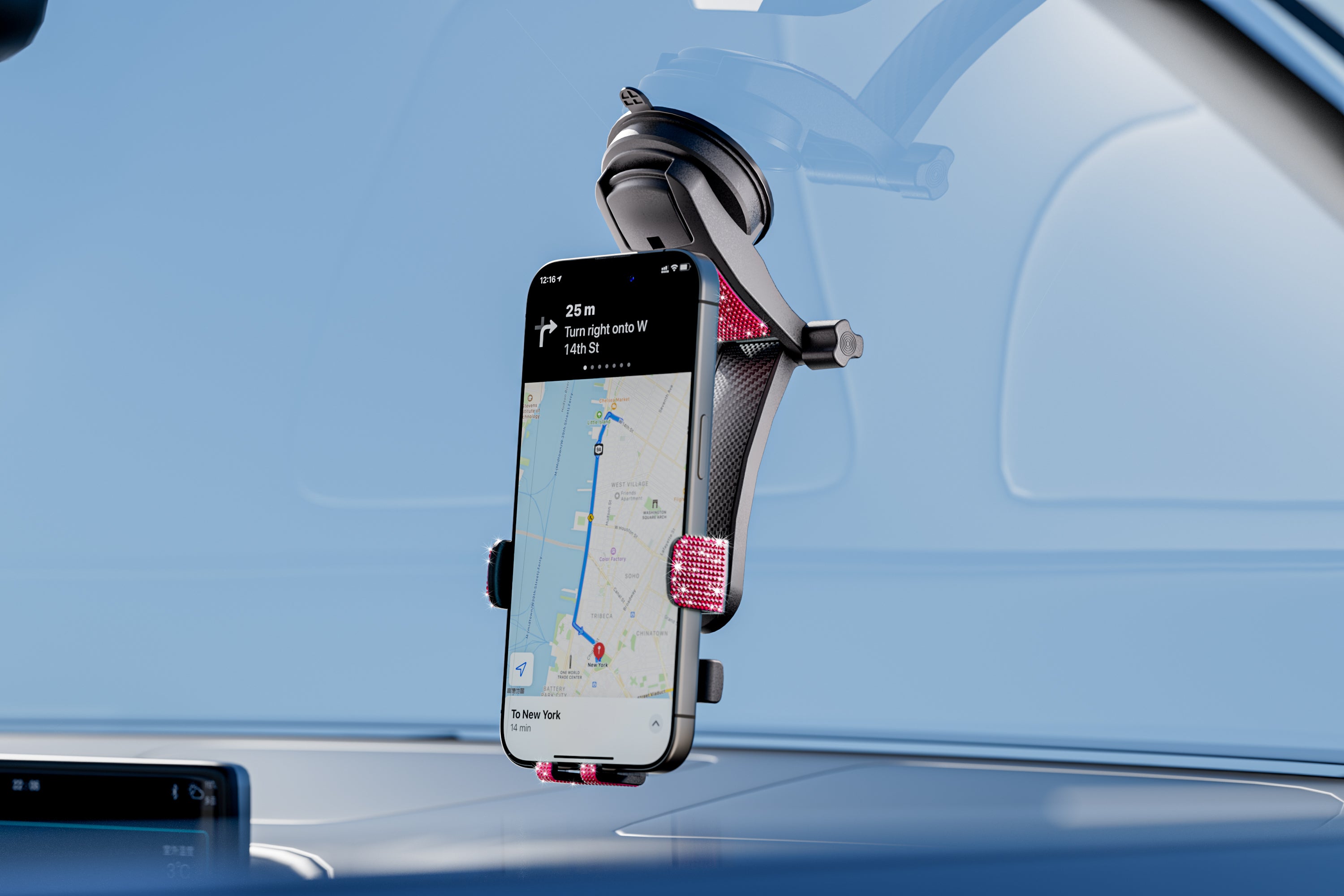 Bling Adjustable Cradle Mount