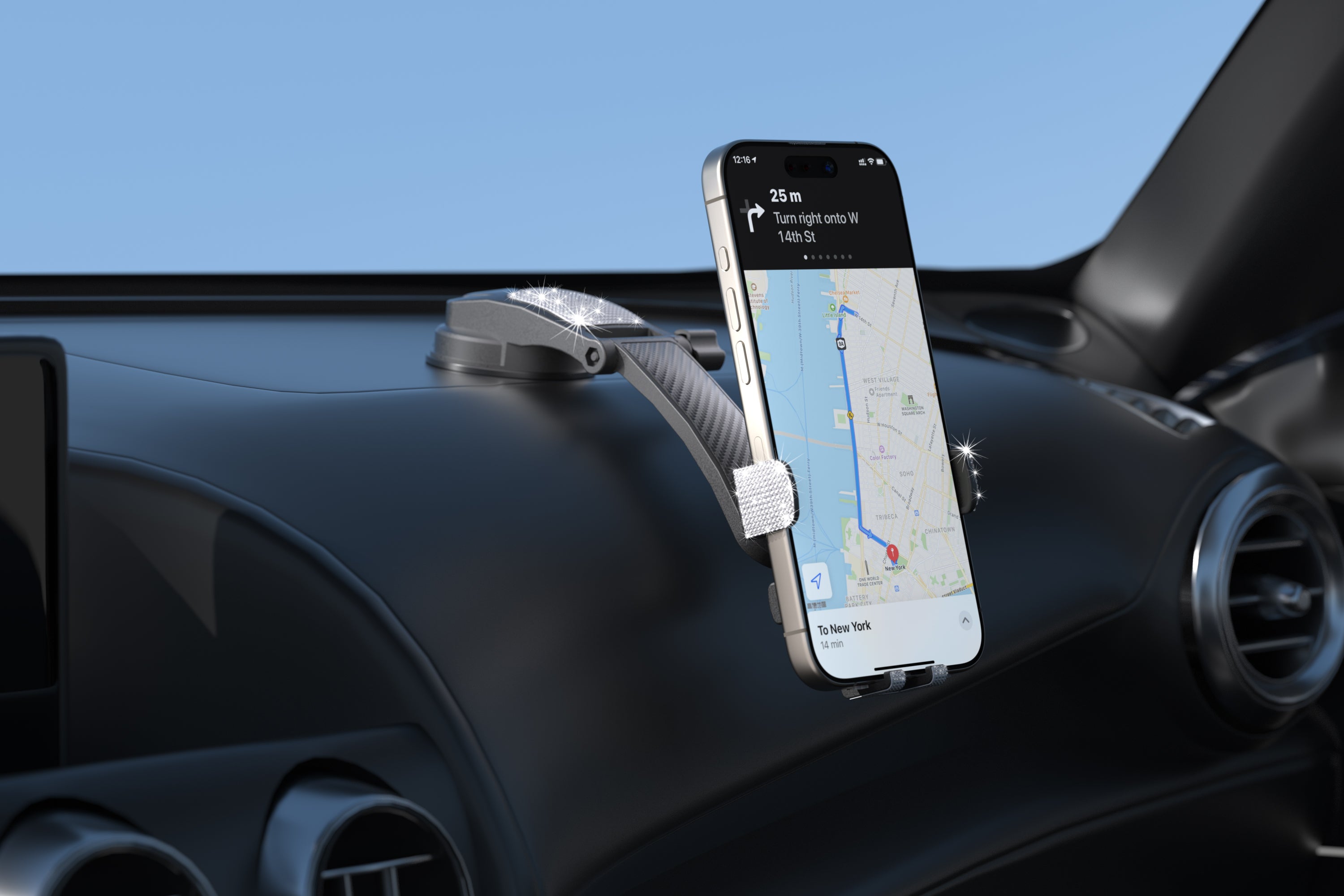 Bling Adjustable Cradle Mount