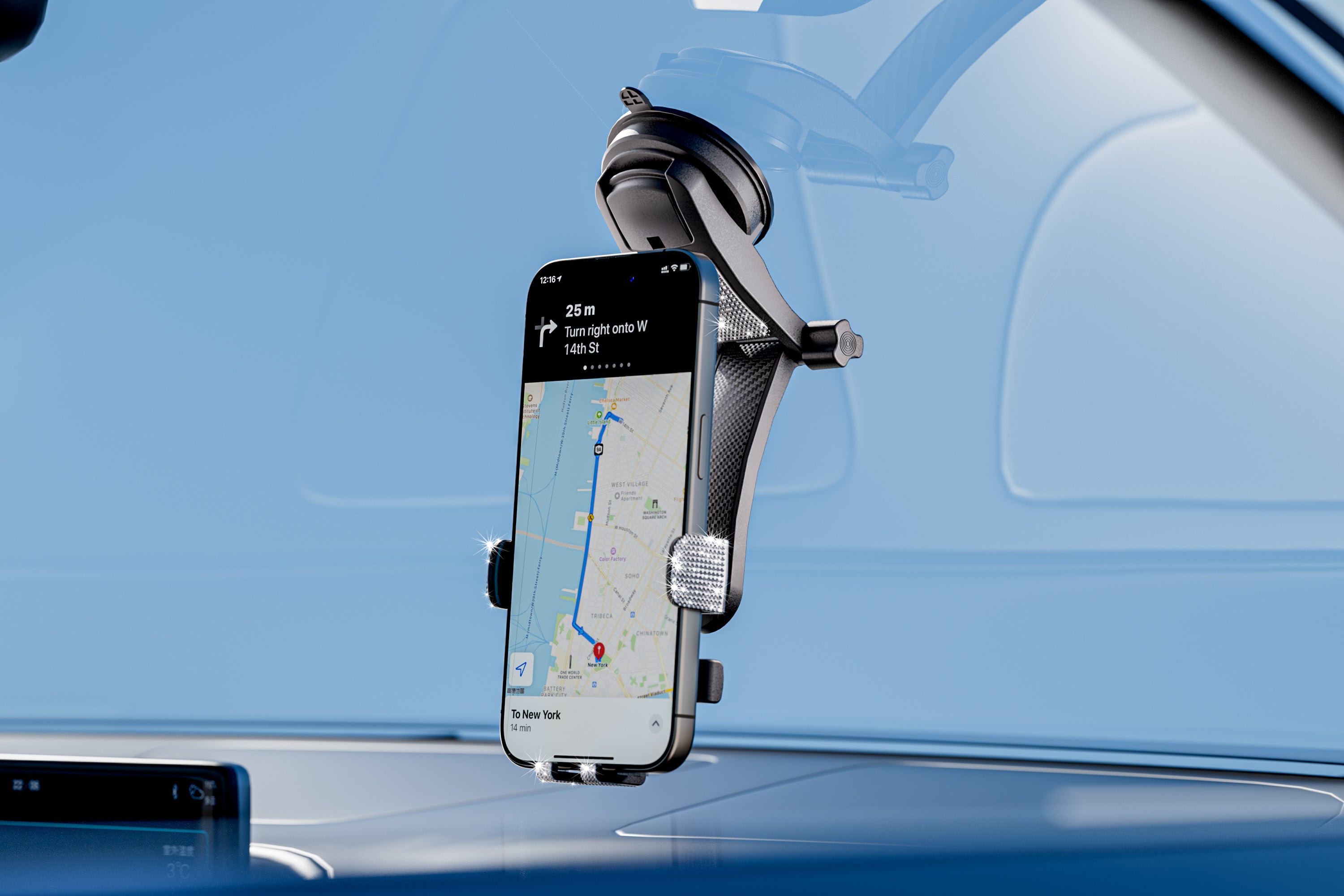 Bling Adjustable Cradle Mount