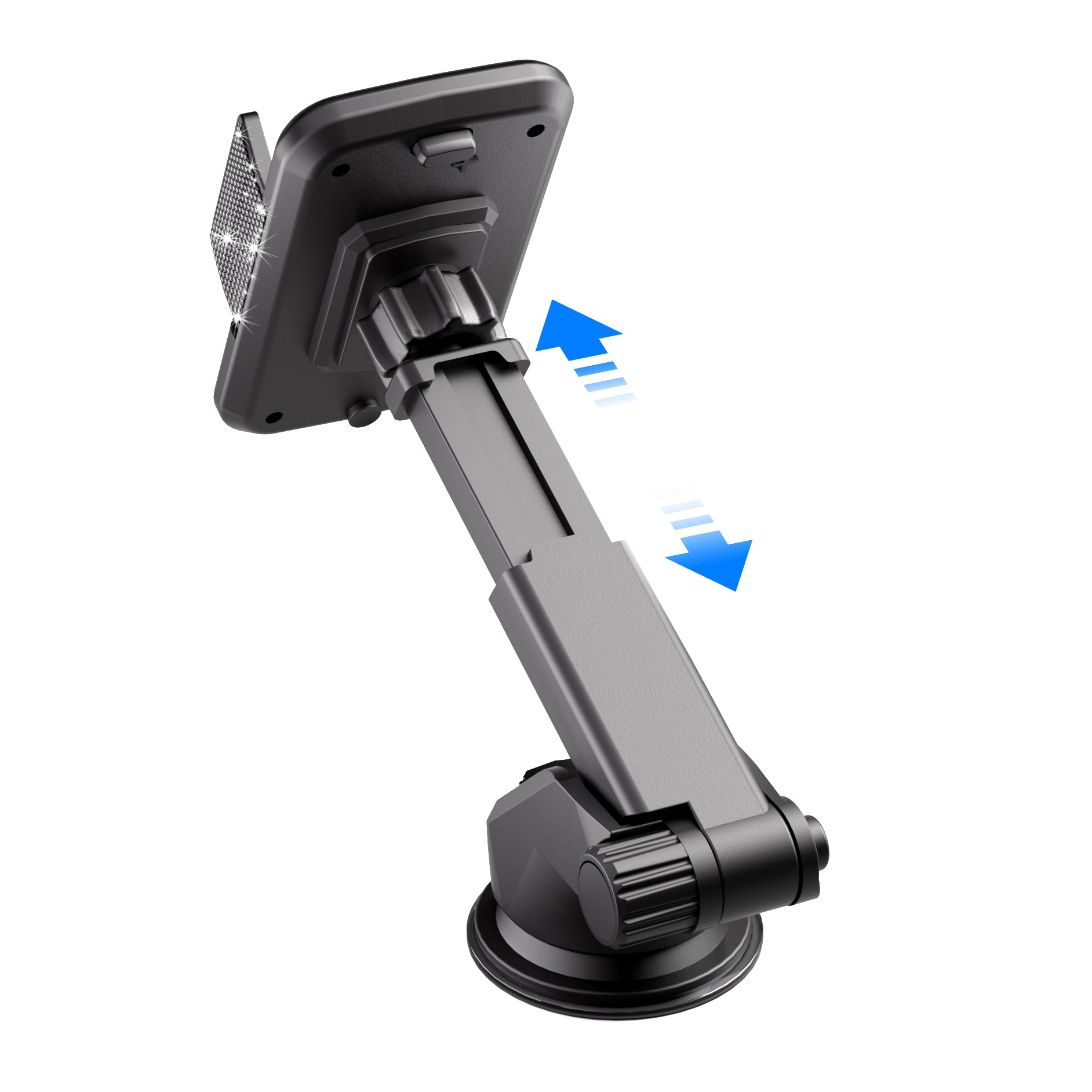 Bling Cradle Dashboard Car Mount For iPhone/Android Devices