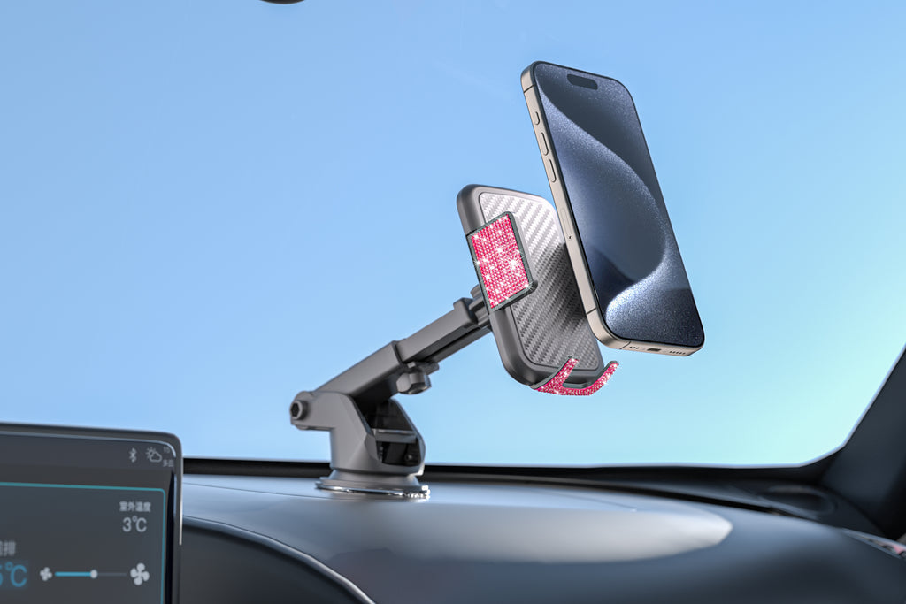 Bling Cradle Dashboard Car Mount For iPhone/Android Devices