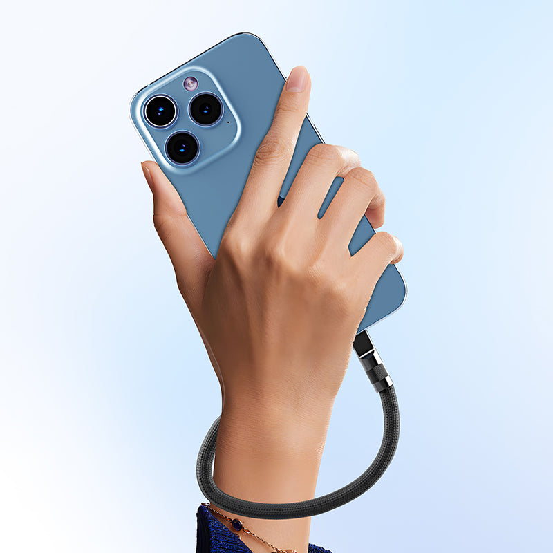 USB-C to USB-C Bracelet Cable – 1ft Charging Cord