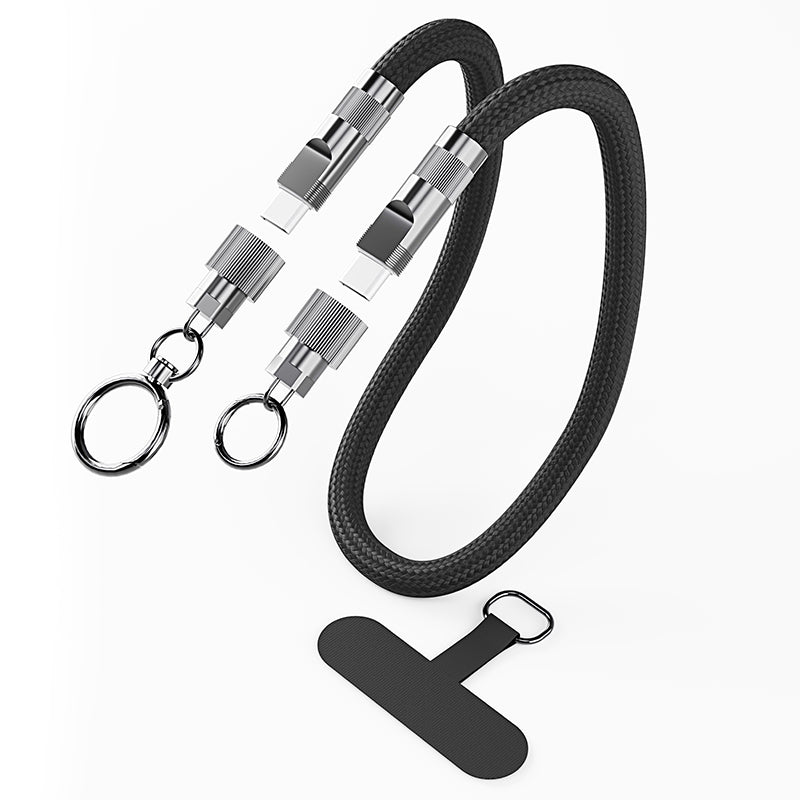 USB-C to USB-C Bracelet Cable – 1ft Charging Cord