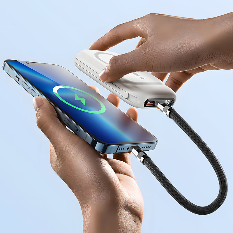 USB-C to USB-C Bracelet Cable – 1ft Charging Cord