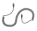 LAX Coiled USB-C to USB-C Fast Charging Cable – 6ft
