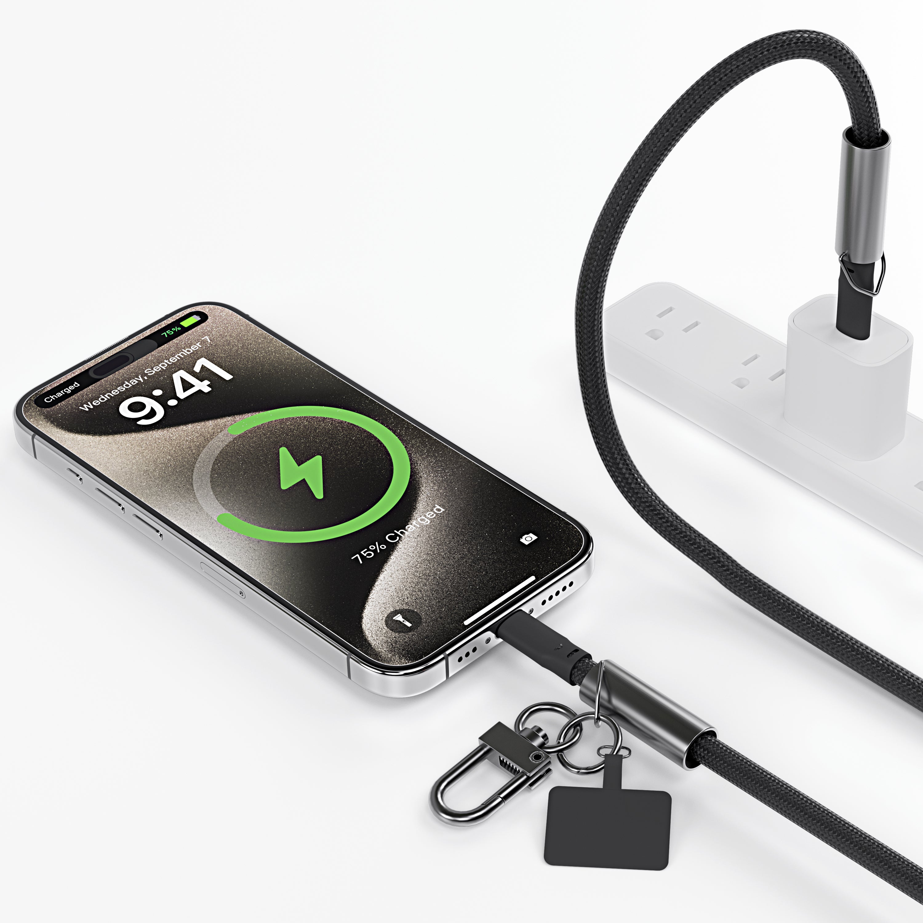 Crossbody USB-C Cable 4ft – Hands-Free Charging