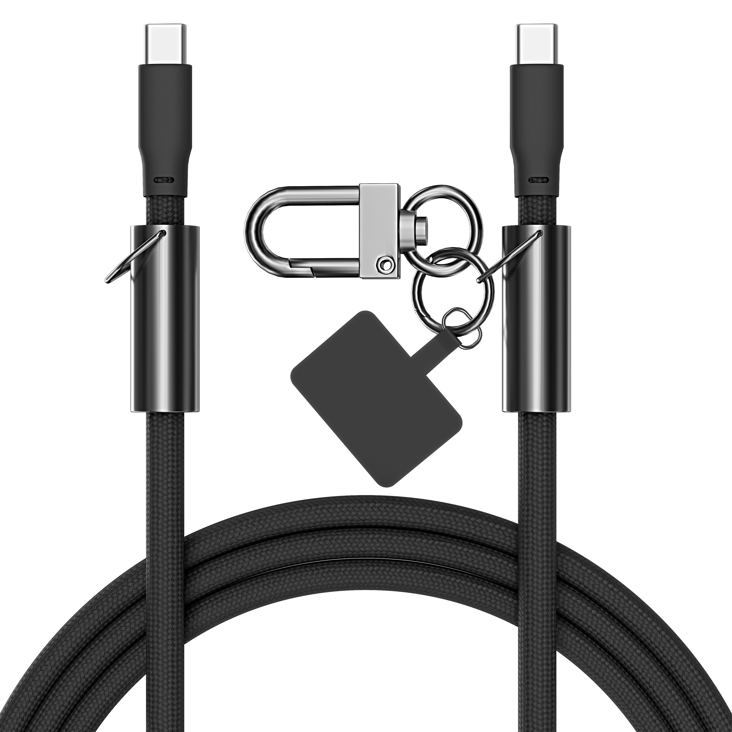 Crossbody USB-C Cable 4ft – Hands-Free Charging