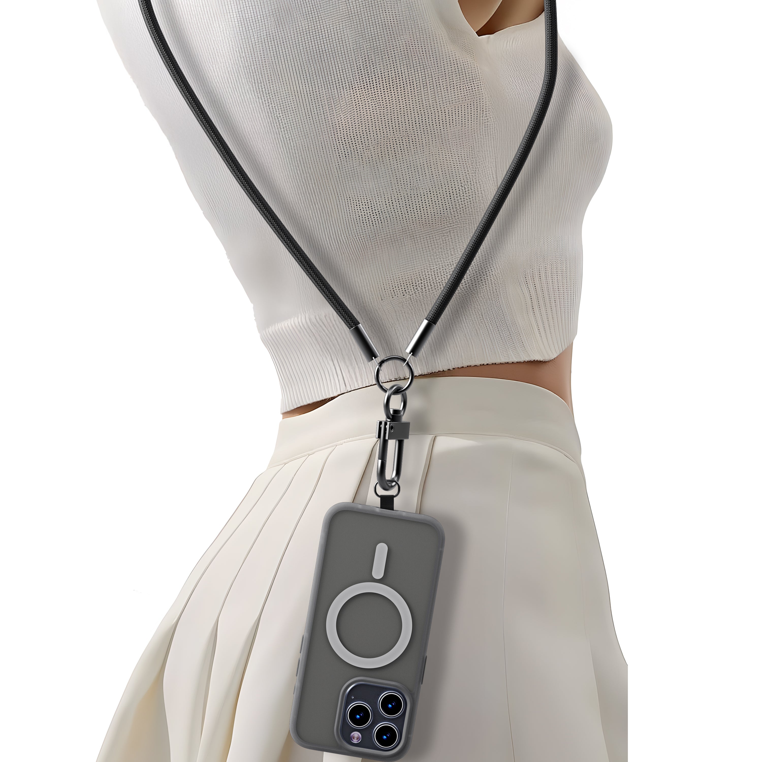 Crossbody USB-C Cable 4ft – Hands-Free Charging