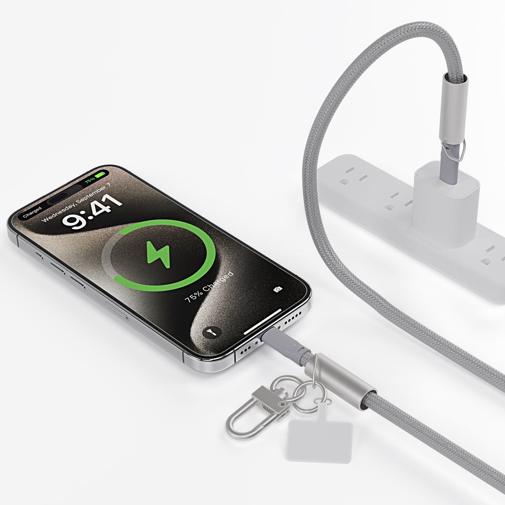 Crossbody USB-C Cable 4ft – Hands-Free Charging