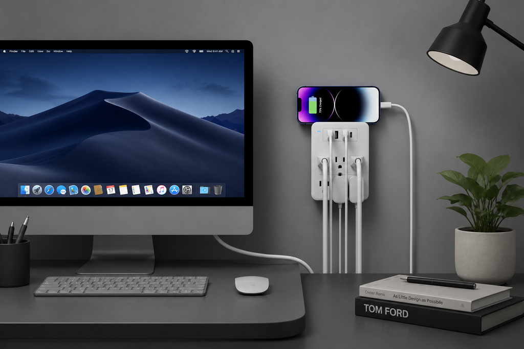 MultiPort Stand Hub | 10-in-1 USB-C Wall Charging Station