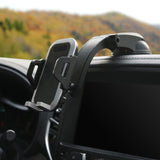 LAX Ergonomic Dashboard Cradle Car Mount - Carbon Fiber