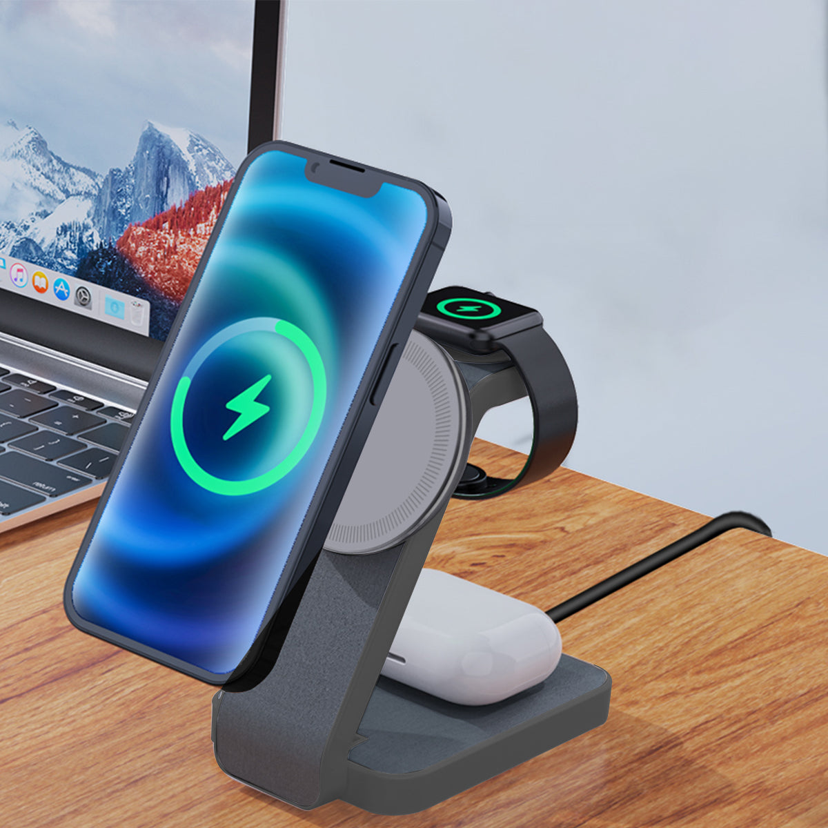 Folding Charging Stand Soft Touch