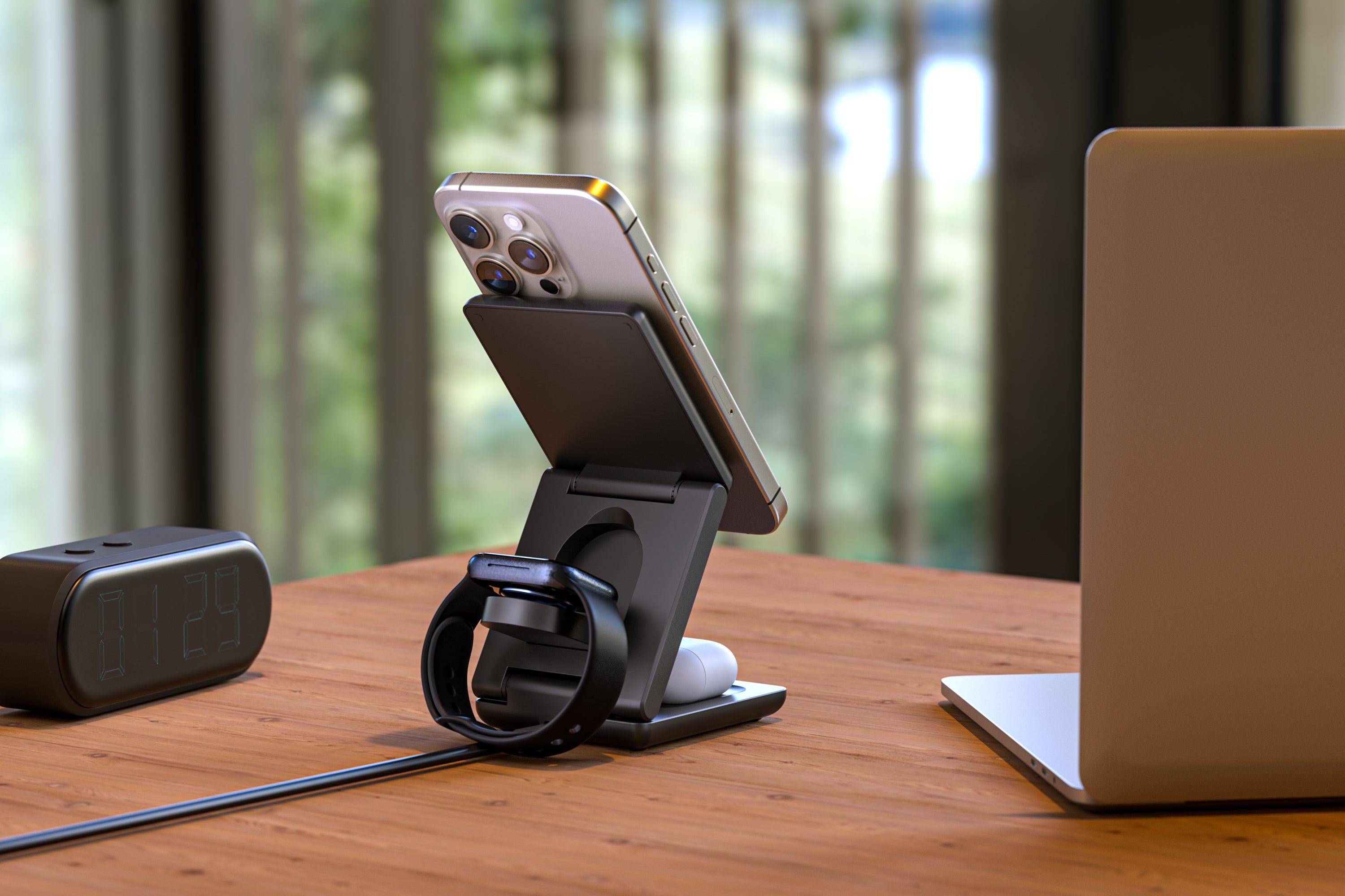 Folding Charging Stand Soft Touch