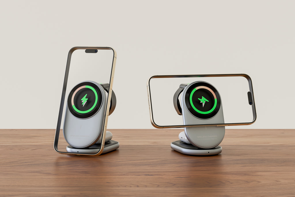 3-in-1 Magnetic Folding Wireless Charger